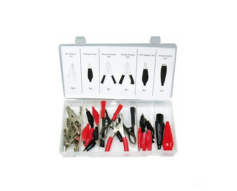 Assortment of electrical clamps 28 pieces, Image 2