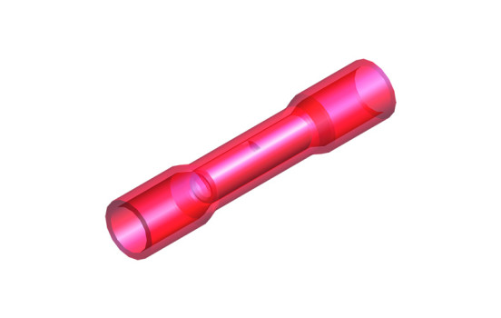 waterproof cable connector red 0.5-1.5mm2 5x in blister