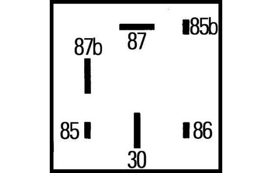 Relay, fuel pump, Image 2
