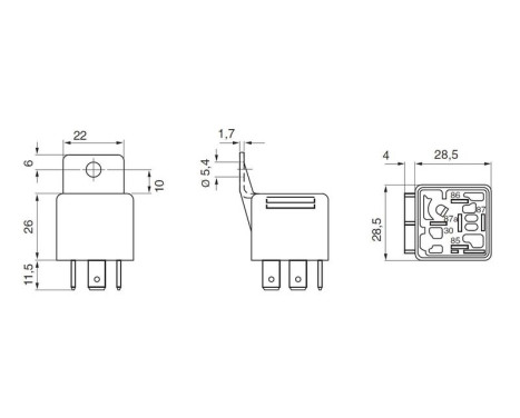 Relay, fuel pump, Image 6