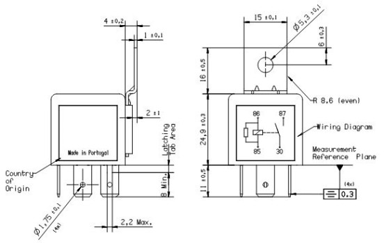 Multifunctional relay