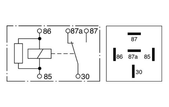 Relay, fuel pump, Image 2