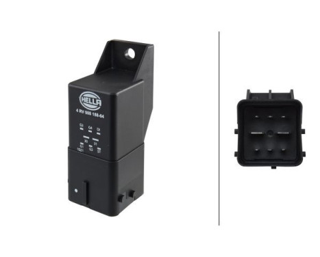 Relay, glow plug system