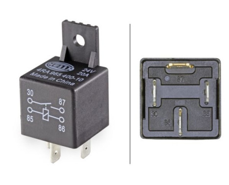 Relay, main current