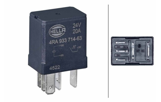Relay, operating current