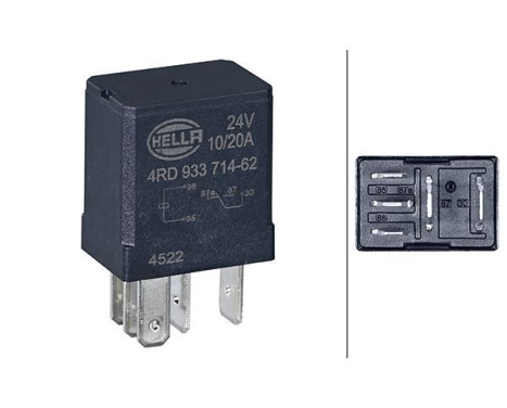 Relay, operating current