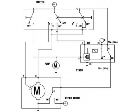 Relay, wipe-/wash interval