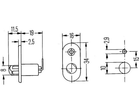 Switch, door contact