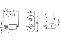 Switch, door contact