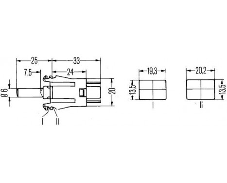 Switch, door contact, Image 3