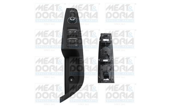 Switch, window regulator