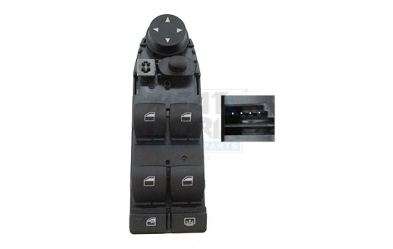 Switch, window regulator