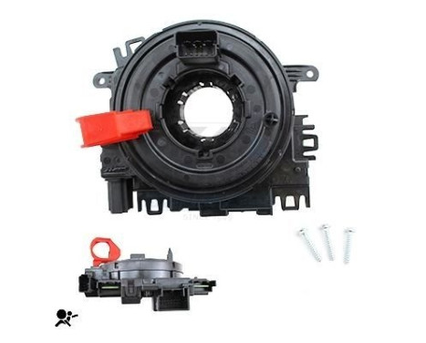 Winding spring, airbag