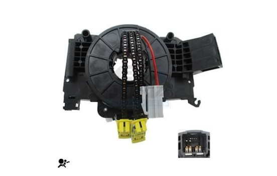 Winding spring, airbag