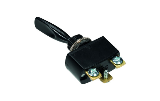 toggle switch on-off-on 12v, 25a 3 screw contacts installation dimensions ø13 mm in blister
