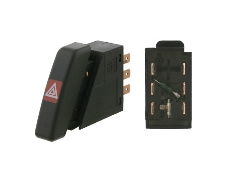 Hazard Light Switch 01515 FEBI