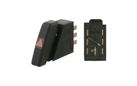 Hazard Light Switch 01515 FEBI