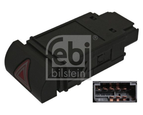 Hazard Light Switch 100405 FEBI, Image 2