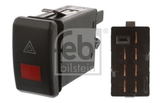 Hazard Light Switch 37509 FEBI, Image 2