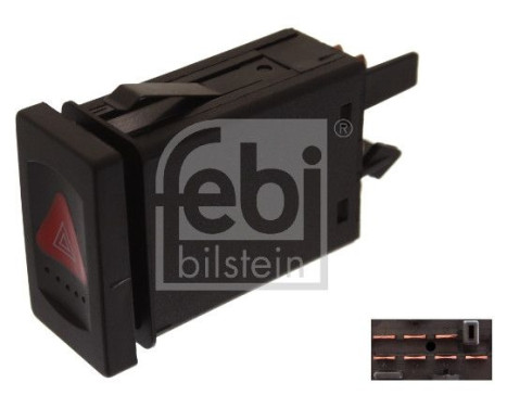 Hazard Light Switch 44701 FEBI, Image 2