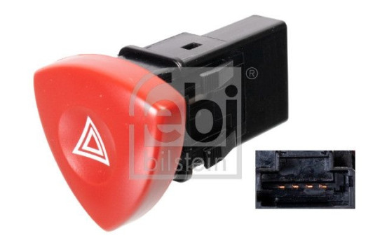 Hazard Light Switch febi Plus 107792, Image 2