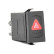 Hazard warning lamp switch