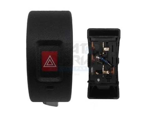 Hazard warning light switch