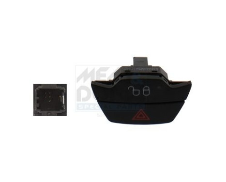 Hazard warning light switch