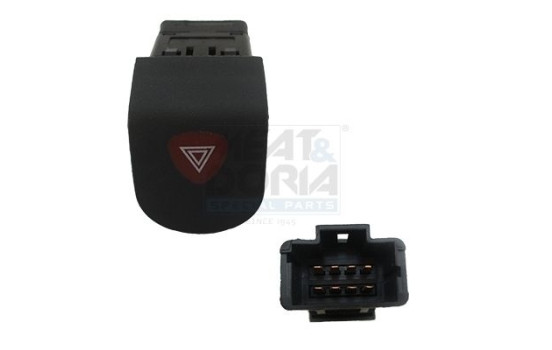 Hazard warning light switch