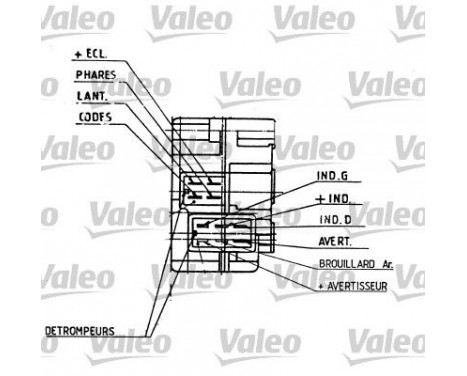 Steering Column Switch 251274 Valeo, Image 2