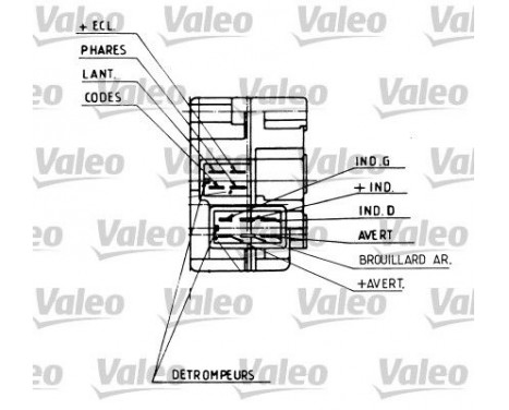 Steering Column Switch 251282 Valeo, Image 2