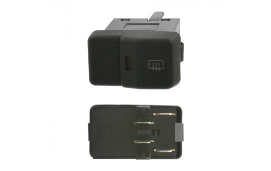 Switch, rear window heating 17002 FEBI