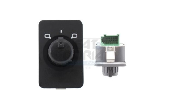 Switch, mirror adjustment