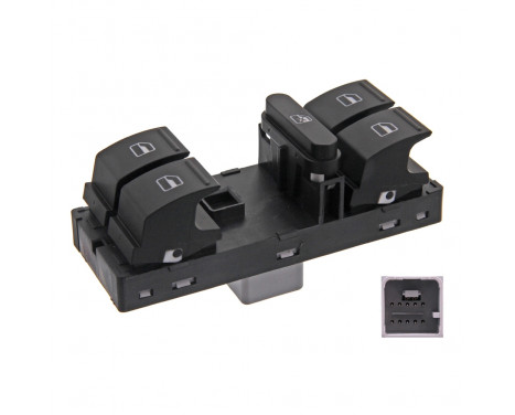 Switch, window regulator