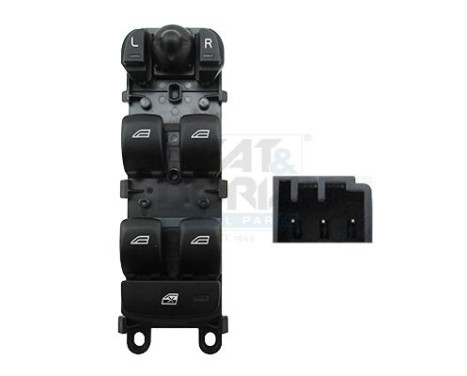 Switch, window regulator