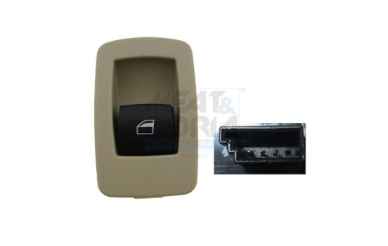 Switch, window regulator