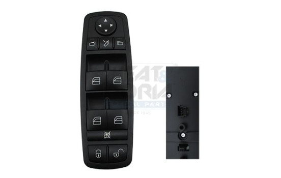 Switch, window regulator