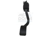 Accelerator pedal set