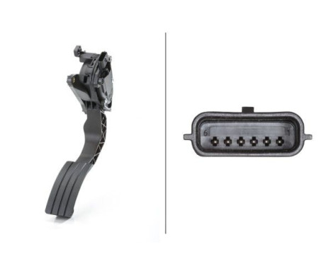 Sensor, accelerator pedal position