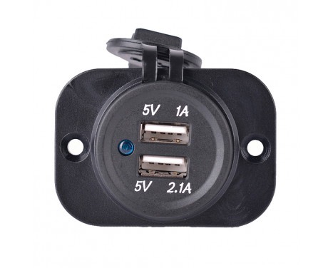 Built-in USB Adapter 2xUSB 5V-2,1A&1A/Input 12V-24V, Image 2