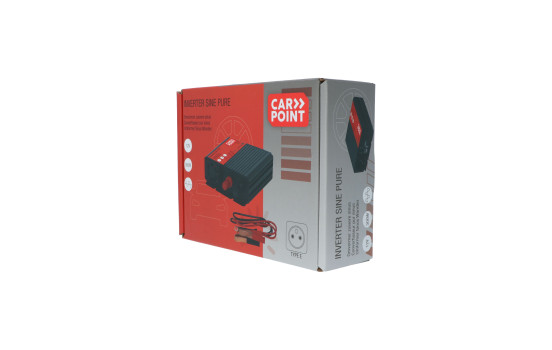 Carpoint Pure Sine Inverter 12V>230V 300W French/Belgian socket, Image 7