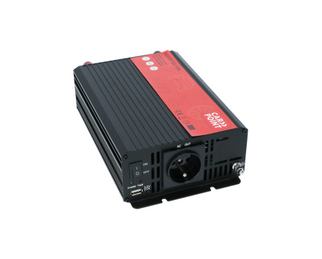 Carpoint Pure Sine Inverter 12V>230V 500W French/Belgian socket, Image 2