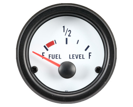 Performance Instrument White Fuel level 52mm, Image 2