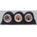 Meter holder Horizontal 3 holes black