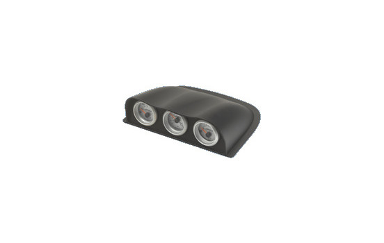 Meter holder Horizontal DF-Look black, Image 2