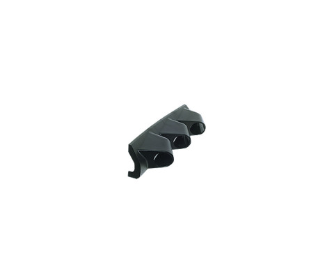 Meter holder Universal 3 holes black ABS, Image 2