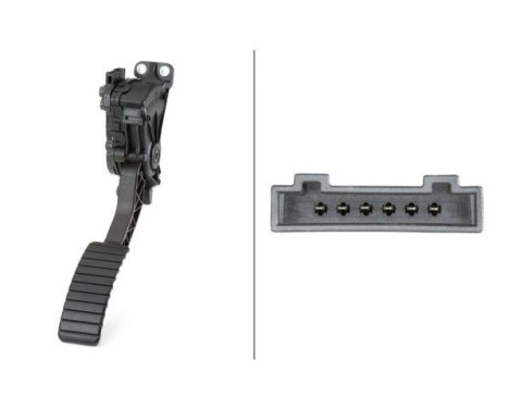 Sensor, accelerator pedal position