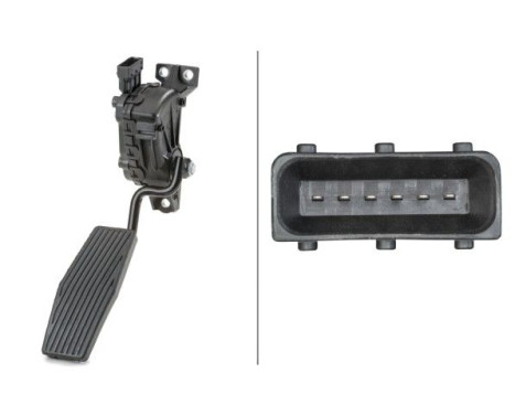 Sensor, accelerator pedal position