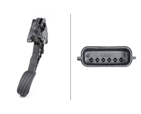 Sensor, accelerator pedal position