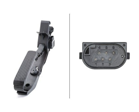 Sensor, accelerator pedal position